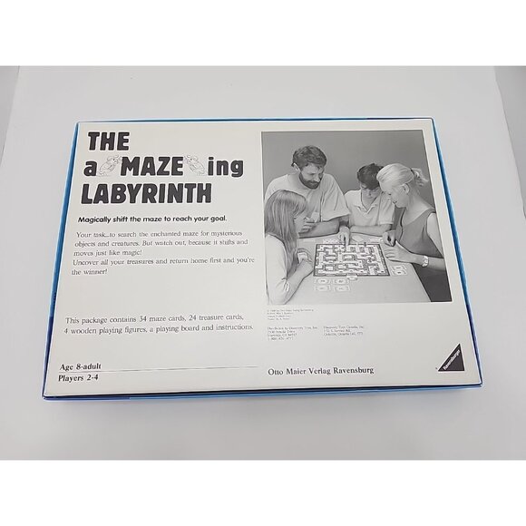 The Amazing Labyrinth 1988 Ravensburger Board Game A Maze Ing 100% COMPLETE - Picture 6 of 8